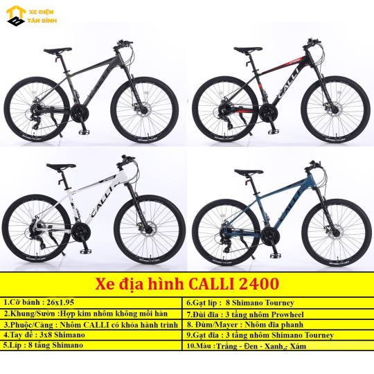 Xe ??a hnh Calli 2400