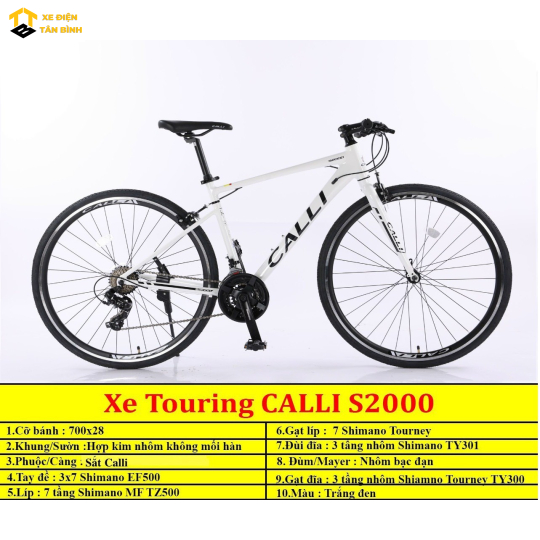Xe touring Calli S2000 