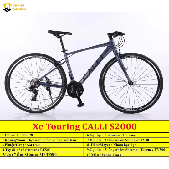 Xe touring Calli S2000 