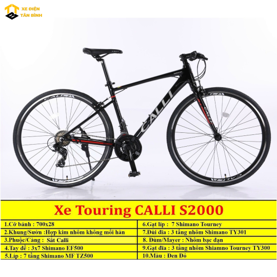 Xe touring Calli S2000 