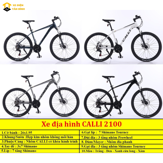 Xe ??a hnh Calli 2100